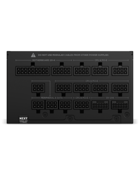 NZXT C1500 unidad de fuente de alimentación 1500 W 24-pin ATX ATX Negro