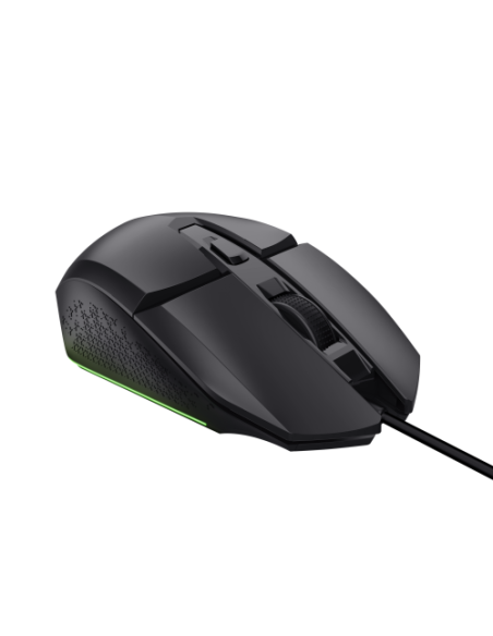 Trust GXT 109 Felox ratón Juego mano derecha USB tipo A Óptico 6400 DPI