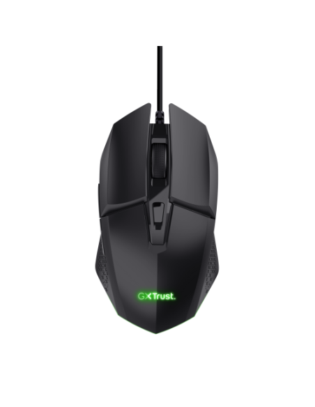 Trust GXT 109 Felox ratón Juego mano derecha USB tipo A Óptico 6400 DPI