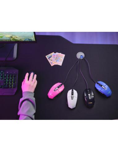 Trust GXT 109 Felox ratón Juego mano derecha USB tipo A Óptico 6400 DPI