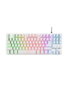 Trust GXT 833W Thado teclado Juego USB QWERTY Español Blanco 2