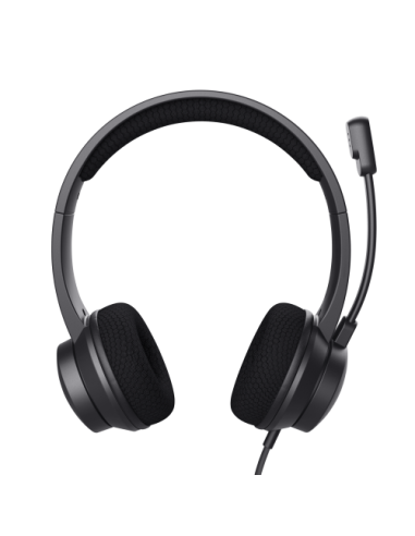 Trust Ayda Auriculares Alámbrico Diadema Llamadas/Música USB tipo A Negro