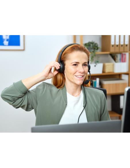 Trust Ayda Auriculares Alámbrico Diadema Llamadas/Música USB tipo A Negro