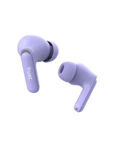 Trust Yavi Auriculares True Wireless Stereo (TWS) Dentro de oído Llamadas/Música USB Tipo C Bluetooth Púrpura