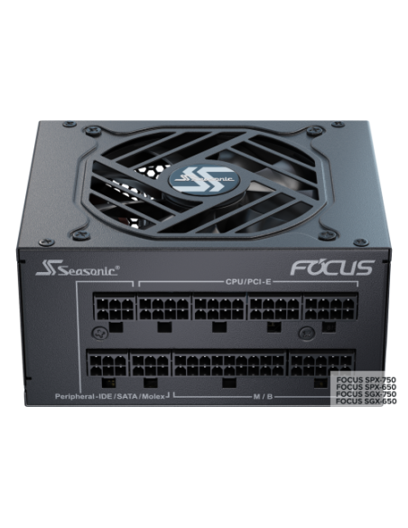 Seasonic FOCUS SGX-750 (2021) unidad de fuente de alimentación 750 W 20+4 pin ATX SFX Negro
