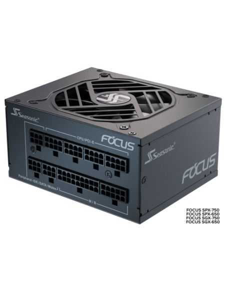 Seasonic FOCUS SGX-750 (2021) unidad de fuente de alimentación 750 W 20+4 pin ATX SFX Negro