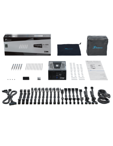 Seasonic PRIME-TX-1600 unidad de fuente de alimentación 1600 W 20+4 pin ATX ATX Negro