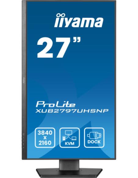 MONITOR IIYAMA 27 PULGADAS, IPS, DOCK, KVM, 96W, 3X3.2 1XC