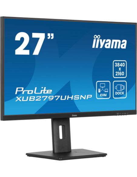 MONITOR IIYAMA 27 PULGADAS, IPS, DOCK, KVM, 96W, 3X3.2 1XC