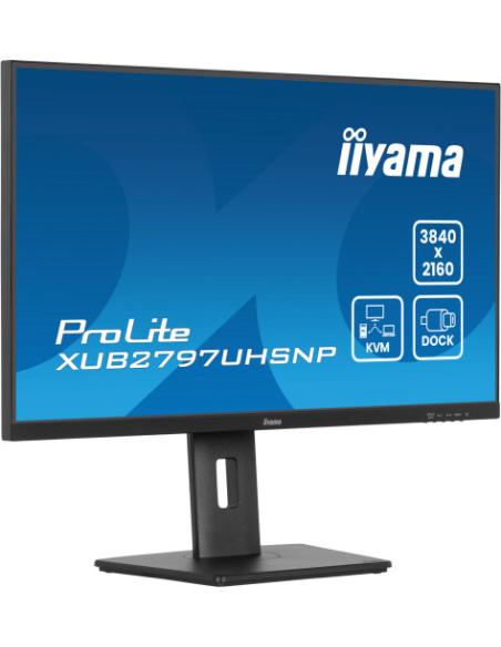 MONITOR IIYAMA 27 PULGADAS, IPS, DOCK, KVM, 96W, 3X3.2 1XC