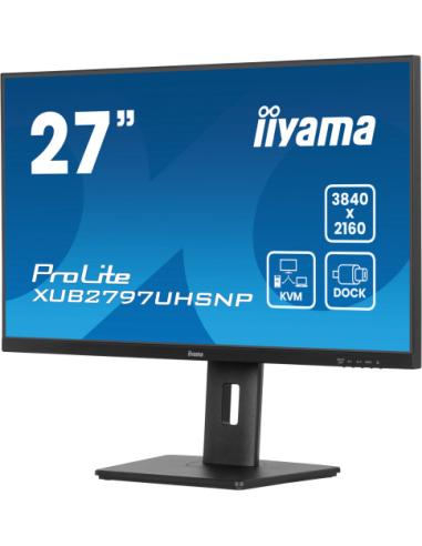 MONITOR IIYAMA 27 PULGADAS, IPS, DOCK, KVM, 96W, 3X3.2 1XC