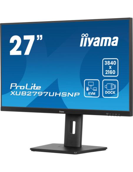 MONITOR IIYAMA 27 PULGADAS, IPS, DOCK, KVM, 96W, 3X3.2 1XC
