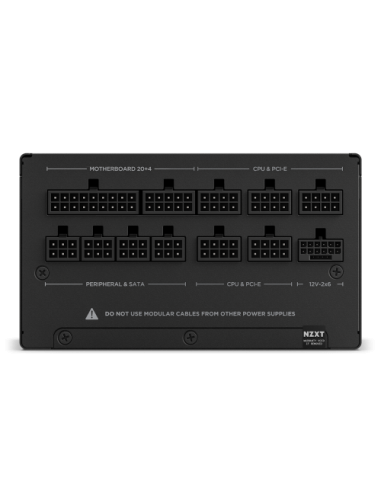 NZXT C1000 Gold unidad de fuente de alimentación 1000 W 24-pin ATX ATX Negro