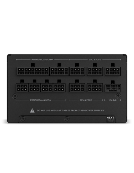 NZXT C1000 Gold unidad de fuente de alimentación 1000 W 24-pin ATX ATX Negro