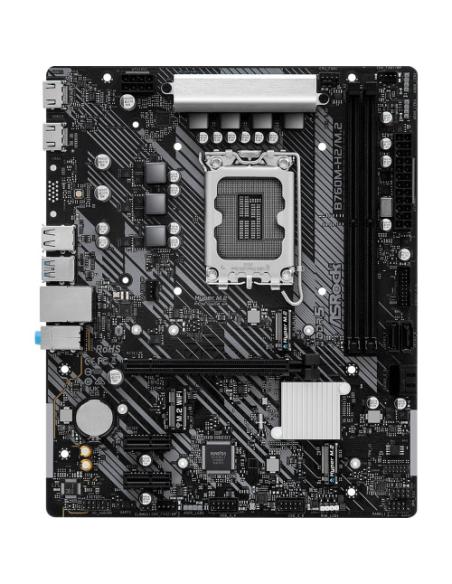 PLACA ASROCK B760M-H2/M.2,INTEL,1700,B760,2DDR5,96GB,HDMI+DP,4SATA+2M.2,5USB 3.2+1USB-C,GBLAN,MATX