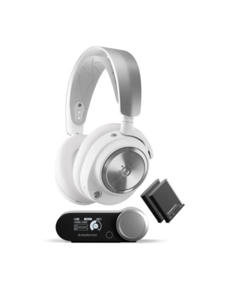Steelseries 61525 auricular y casco Auriculares Alámbrico Diadema Juego USB Tipo C Blanco