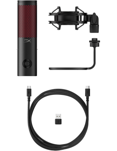 HP 872V1AA micrófono Negro Micrófono para crear podcasts