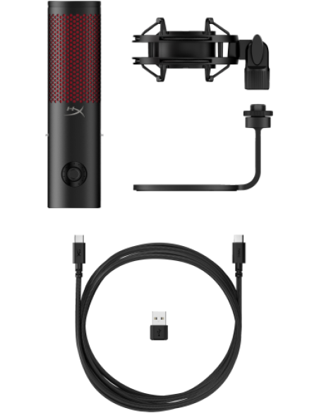 HP 872V1AA micrófono Negro Micrófono para crear podcasts