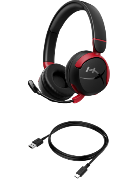 HyperX Cloud Mini: auriculares gaming inalámbricos (negro)