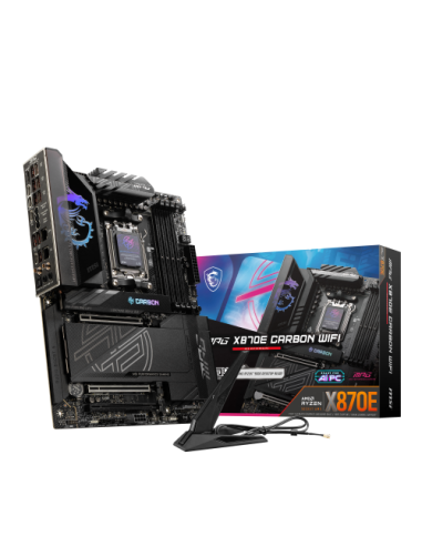 PLACA MSI MPG X870E CARBON WIFI,AMD,AM5,X870,4DDR5,LAN5G+WIFI7+BT5.4,ATX