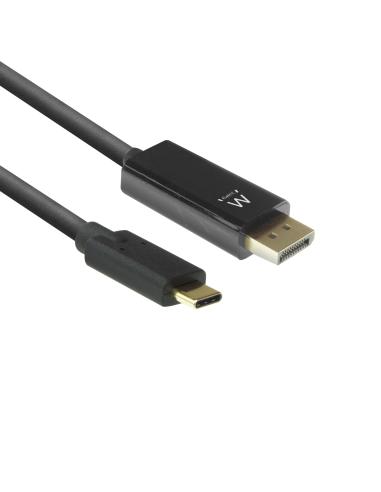 CABLE USB-C MACHO a DISPLAYPORT MACHO 2M / 4K - 60Hz / EW9826