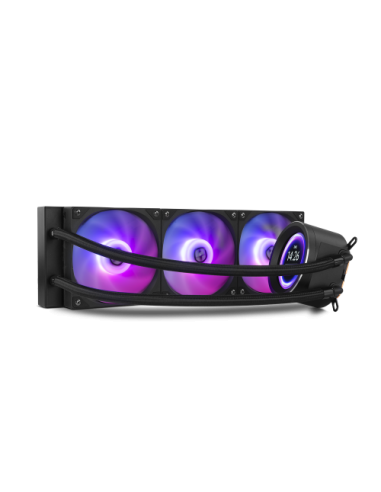 NOX REFRIGERACION LIQUIDA CON LCD KIT RL 360 LCD NEGRO