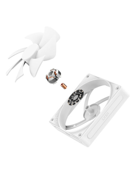 NZXT RF-P12SF-W2 sistema de refrigeración para ordenador Carcasa del ordenador Ventilador Blanco 1 pieza(s)