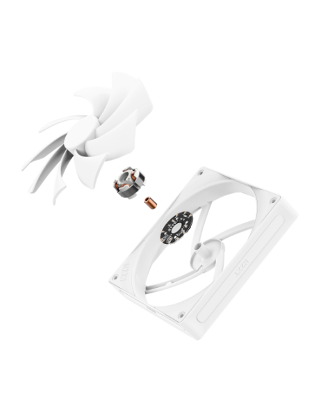 NZXT F140Q Carcasa del ordenador Ventilador 14 cm Blanco 1 pieza(s)