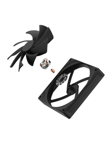 NZXT F140Q Carcasa del ordenador Ventilador 14 cm Negro 1 pieza(s)