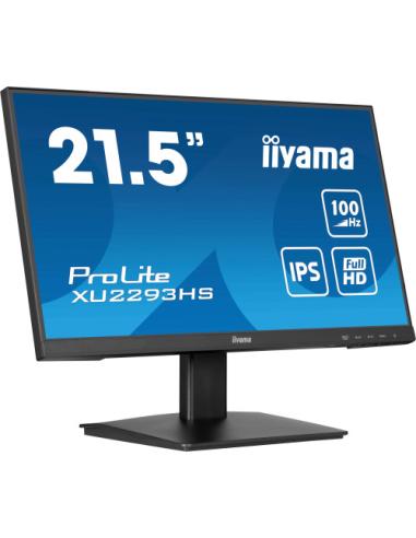 IIYAMA MONITOR PANEL IPS DE 21.5’’, REGULABLE, 100 HZ, HDMI, REDUCTOR DE LUZ AZUL, ALTAVOCES