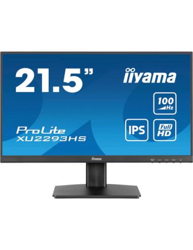IIYAMA MONITOR PANEL IPS DE 21.5’’, REGULABLE, 100 HZ, HDMI, REDUCTOR DE LUZ AZUL, ALTAVOCES