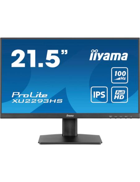 IIYAMA MONITOR PANEL IPS DE 21.5’’, REGULABLE, 100 HZ, HDMI, REDUCTOR DE LUZ AZUL, ALTAVOCES