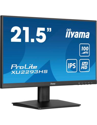 IIYAMA MONITOR PANEL IPS DE 21.5’’, REGULABLE, 100 HZ, HDMI, REDUCTOR DE LUZ AZUL, ALTAVOCES