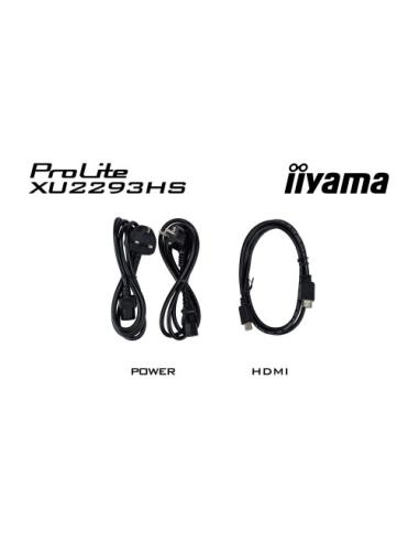 IIYAMA MONITOR PANEL IPS DE 21.5’’, REGULABLE, 100 HZ, HDMI, REDUCTOR DE LUZ AZUL, ALTAVOCES