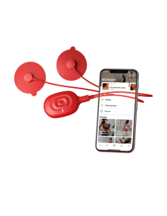 Theragun PowerDot 2.0 Uno estimulador muscular electrónico Unidad de electrodos Rojo 2