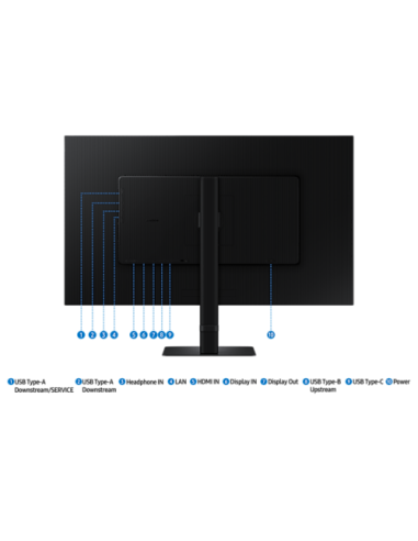 Samsung S60UD pantalla para PC 81,3 cm (32") 2560 x 1440 Pixeles Quad HD LED Negro