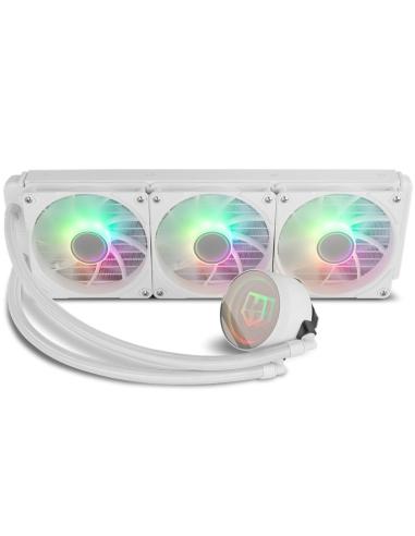 REFRIGERADOR LIQUIDO CPU NOX HUMMER M-360 ARGB WHITE