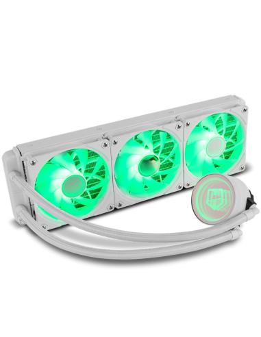 REFRIGERADOR LIQUIDO CPU NOX HUMMER M-360 ARGB WHITE