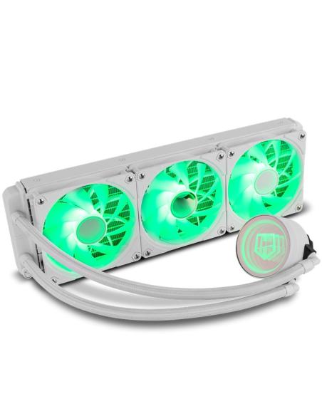 REFRIGERADOR LIQUIDO CPU NOX HUMMER M-360 ARGB WHITE