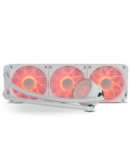 REFRIGERADOR LIQUIDO CPU NOX HUMMER M-360 ARGB WHITE