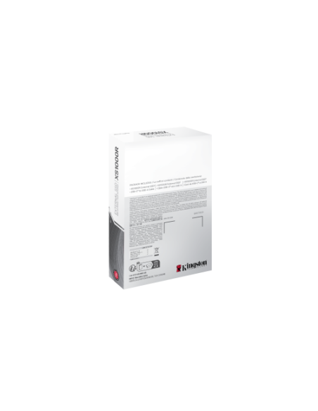 Kingston Technology SSD Externo Kingston XS1000 Rojo