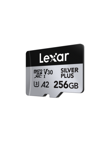 Lexar Professional SILVER PLUS 256 GB MicroSDXC UHS-I Clase 3