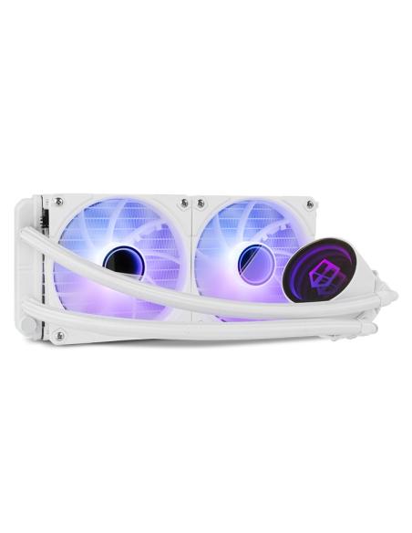 REFRIGERADOR LIQUIDO CPU NOX HUMMER M-240 ARGB WHITE