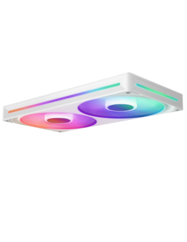 NZXT RF-U28HF-W1 sistema de refrigeración para ordenador Carcasa del ordenador Ventilador Blanco 1 pieza(s)