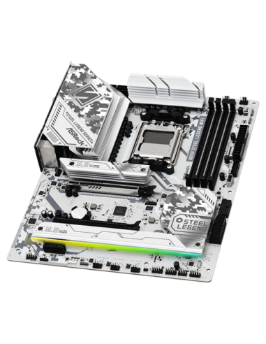 Asrock B650 Steel Legend WiFi AMD B650 Zócalo AM5 ATX