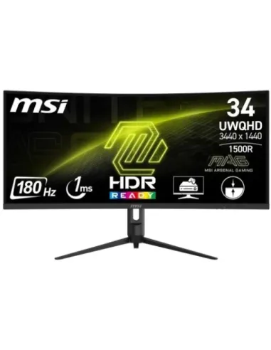 MSI MONITOR MAG 342CQR E2. 34" VA CURVO 1500R. 3440X1440 (UW