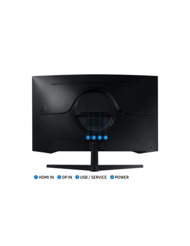 Samsung Odyssey S32CG552EU pantalla para PC 81,3 cm (32") 2560 x 1440 Pixeles Quad HD LED Negro