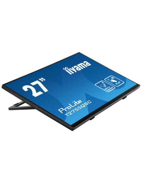 MONITOR IIYAMA 27" IPS BONDED PCAP 10P TOUCH, MPP2.0 (ACTIVE STYLUS) SUPPORTED, 2560X1440, FLAT BEZEL FREE GLASS FRONT, HDMI, DI