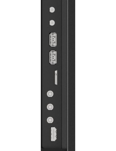 MONITOR IIYAMA 55" , UHD IPS PANEL, HAZE 1%, 800CD/M, HORIZ Y VERT, SIGNAL FAILOVER, MM 2X 10W, HDMI 2X, DP, USB 2.0 X2, WIFI, L