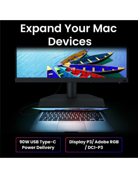 MONITOR PARA FOTOGRAFOS BENQ SW242Q 24.1” IPS,2K, 2560 X 1600, 16:10, 99% ADOBE RGB, 98% P3, CALIBRACIÓN, USB-C 90W, TÜV, LUT 3D